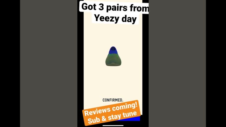 What did u get from Yeezy day? Got 3 pairs, reviews are coming! Sub and stay tune