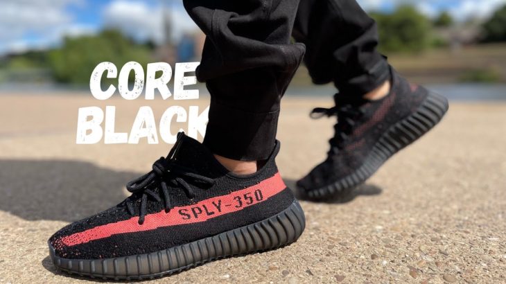 Worth it?! Yeezy 350 Core Black Red Review & On Foot