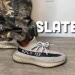 YEEZY 350 Slate Core Black Review + On Feet Look