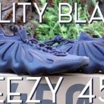 YEEZY 450 UTILITY BLACK! On FEET! First YEEZY DAY Unboxing! These Shoes Are CRAZY!