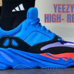 💙YEEZY 700 HIGH-RES BLUE💙 ON FEET REP REVIEW @upshoe88