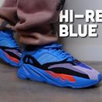 YEEZY 700 v1 Hi-Res Blue On Feet Look