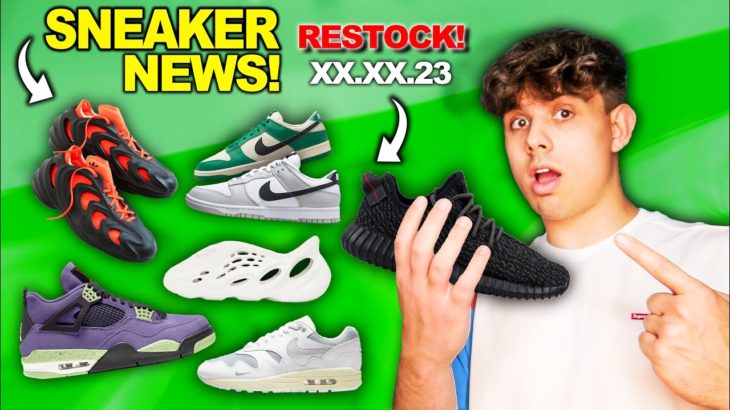 YEEZY PIRATE BLACK RESTOCK?! 🏴‍☠️| ENDLICH KOMMT DER PATTA 😍 – RELEASES + Leaks | Sneaker News #9