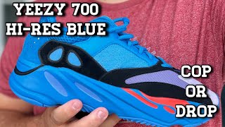Yeezy 700 “Hi-Res Blue”. Yeezy Day 2022 Cop. Are these sneakers 🔥 or 🗑?