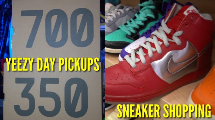 Yeezy Day Pickups & Sneaker Shopping