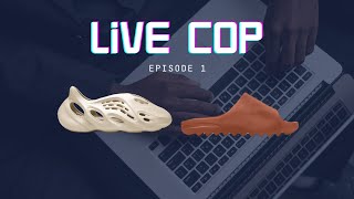Yeezy Flax Slides & Yeezy Sand Foam Runners | Live Cop Ep 1