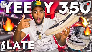 ADIDAS YEEZY BOOST 350 SLATE ON FEET REVIEW!