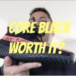 Adidas Yeezy Boost 350 V2 Core Black Red Unboxing, Review, & Sizing