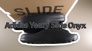 하입한 슬리퍼 이지 슬라이드 오닉스 리뷰 (Adidas Yeezy Slide Onyx Simple Review)