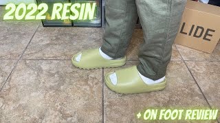 Adidas Yeezy Slide Resin 2022 Review + On Foot Review & Sizing Tips