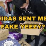 Adidas sent me a fake yeezy? + Guess the price and win a yeezy slides