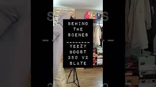 #BehindtheScenes adidas Yeezy Boost 350 V2 Slate – How to Style Pics for Instagram