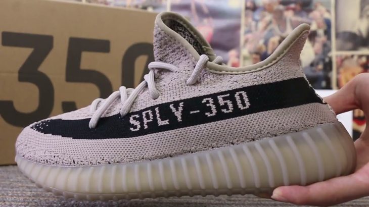 HD Review For Yeezy Boost 350 V2 SLATE