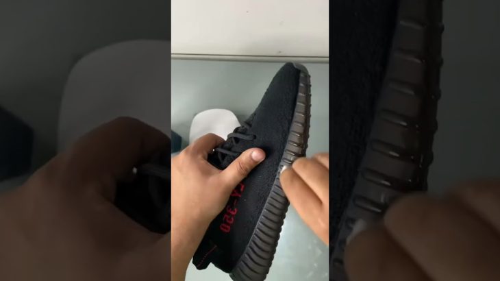 How to Apply Sole Guard On Yeezy 350 BRED