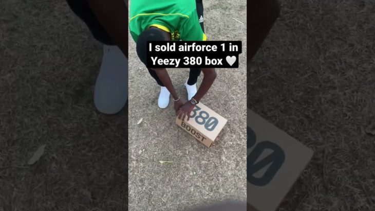 I sold airforce 1 in yeezy 380 box 💔