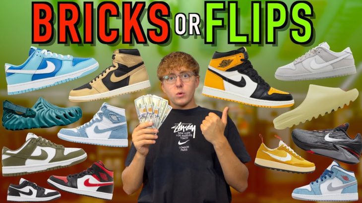JORDAN RETROS ARE BACK! Sneaker Releases BRICKS or FLIPS | Yeezy Slide, Jordan 1’s, Nike Dunks