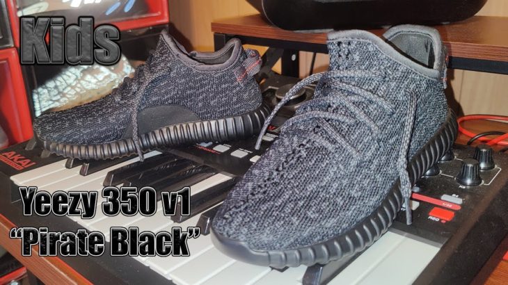 Kids Yeezy 350 v1 “Pirate Black” – Review & On Feet Look