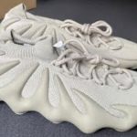 Photos of the adidas Yeezy 450 Stone Flax Retail Price $210