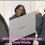 The Truth About Yeezy Gap Balenciaga Dove Hoodie: Unboxing And Review On A Woman