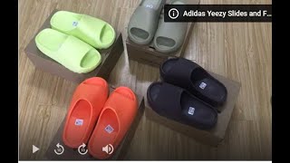 Unboxing Yeezy Slides Collections Review