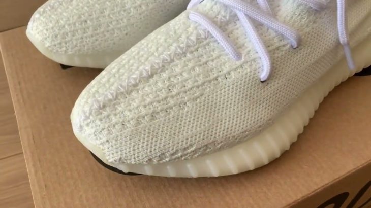 Unboxing Yeezy boost 350 v2 cream white OUTLETBE