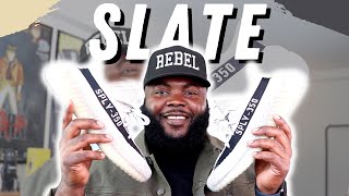 YEEZY BOOST 350 V2 SLATE FULL REVIEW + ON FOOT IN HD. PERFECT FOR THE FALL!