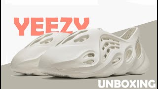 Yeezy Foam RNNR Shoes Fashion Slippers | UNBOXING