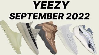 Yeezy September 2022 Releases | Release Dates & Retail Prices