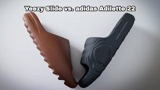 Yeezy Slide vs. adidas Adilette 22
