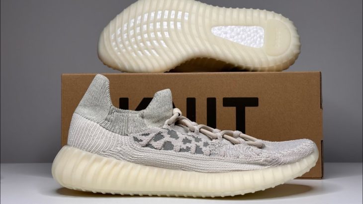 ADIDAS YEEZY 350 CMPCT SLATE BONE IS CLEAN AND COMFORTABLE **WITH ON FOOT**