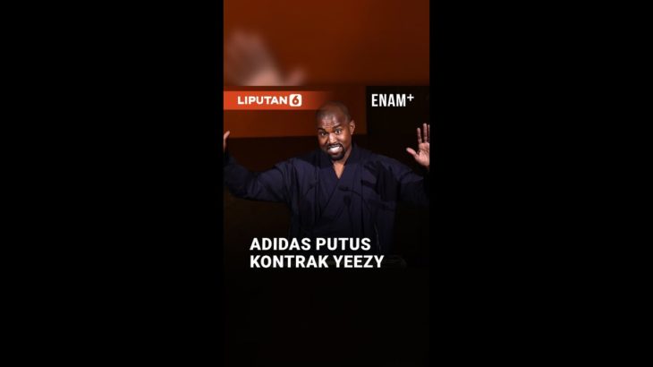 Adidas Resmi Putus Kontrak dengan Kanye West dan Brand Yeezy #Shorts
