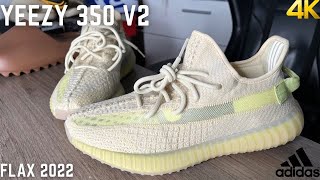 Adidas Yeezy 350 Flax 2022 On Feet Review