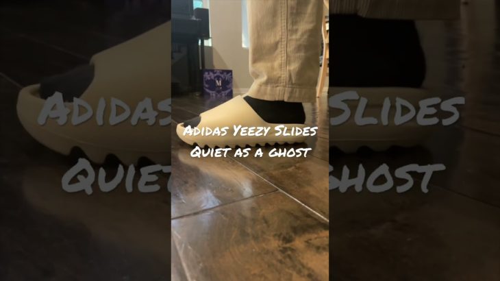 Adidas Yeezy Slider, Quiet as a Ghost