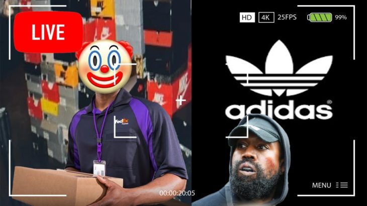 FedEX Driver Steals $96K Worth Of SNEAKERS ! Kanye Adidas YEEZY Deal Under Review !
