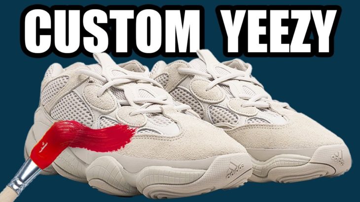 INSANE Customized Adidas Yeezy 500 Inspired by Kanye West!