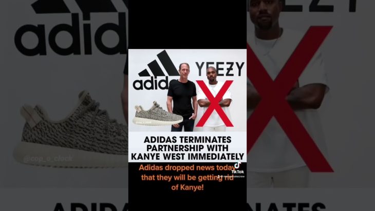 KANYE WEST AND YEEZY IS DONE WITH ADIDAS!!