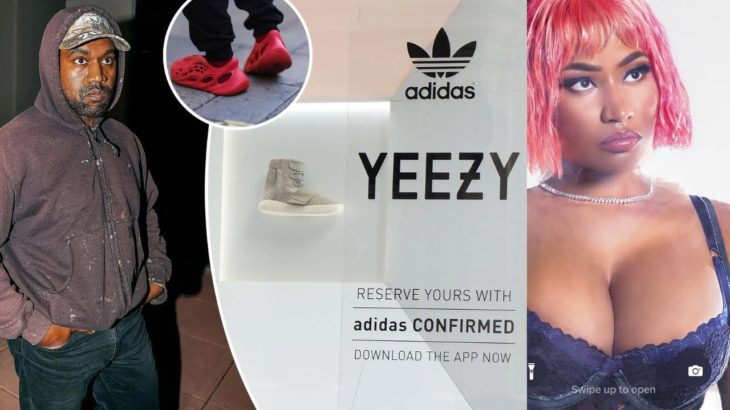 Kanye West Billionaire Yeezy’s Dropped By Adidas, Nicki Minaj Gaslit By Ye Over Kim Kardashian