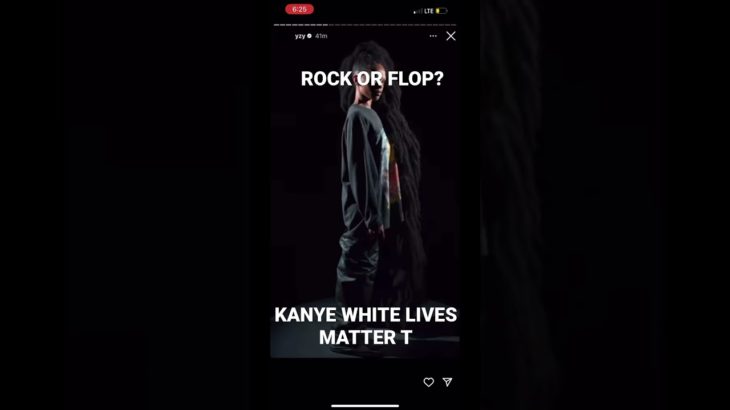 YEEZY WHITE LIVES MATTER T! ROCK OR FLOP?