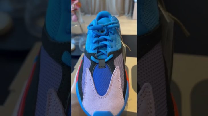 Yeezy Boost 700 V1 Hi-Res Blue Unboxing -Underrated Yeezy #shorts #sneakers #shoes #adidas #yeezy