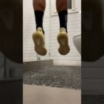 Yeezy Boost jump test