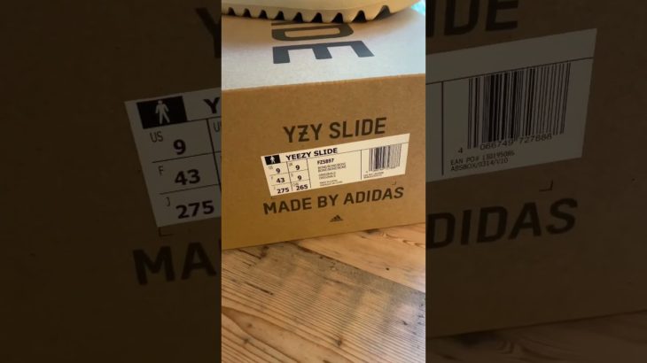 Yeezy Slide Bone – size guide – watch before buying