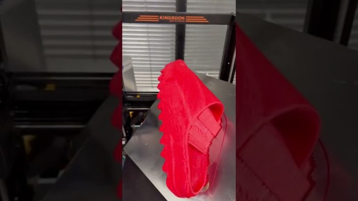 Yeezy Slides 3D Printed on the KINGROOK KP5L @Orangemn6