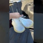 Yeezy shoes found in the trash?????