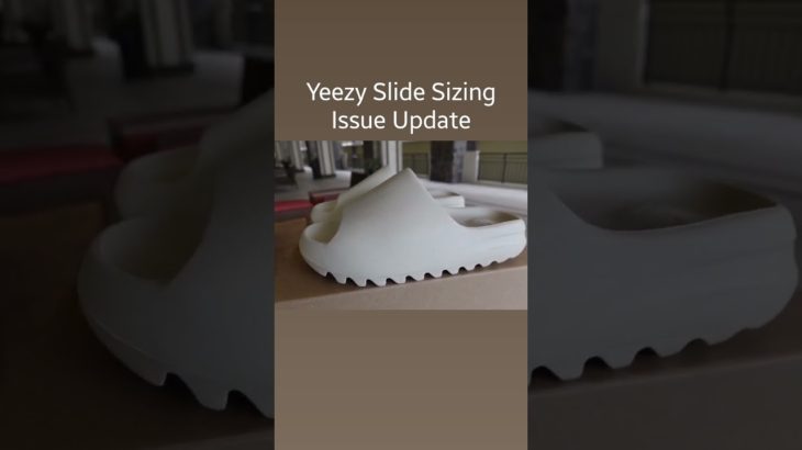 adidas Yeezy Slide Bone Sizing Issue and Quick Update