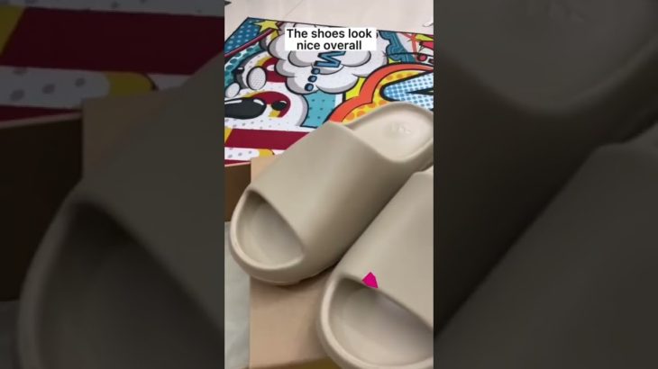 unboxing yeezy slides,do you still need it?