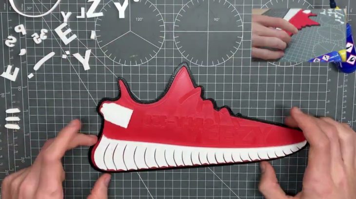 3D printed sneaker table – Adidas Yeezy Boost 350 v2 | tutorial