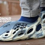 Adidas Yeezy Foam Runner “MXT Moon Gray”  Quiet review unboxing   ASMR ON feet