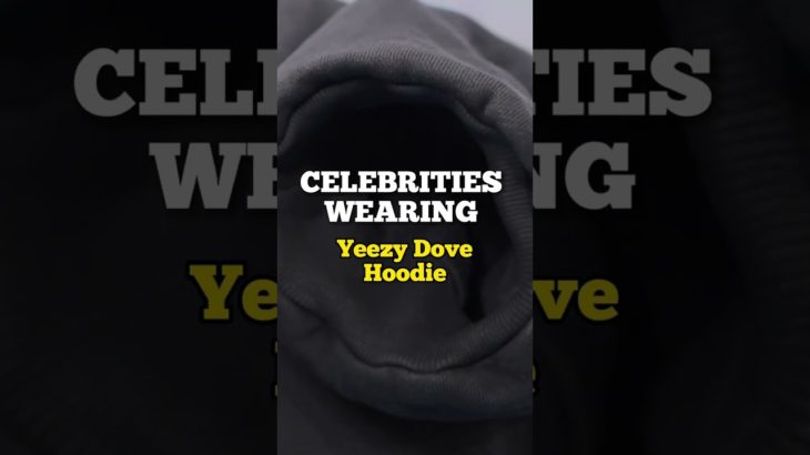 Celebrities Wearing – Yeezy Dove Hoodie #yeezy #yeezyhoodie #kanyewest #streetwear
