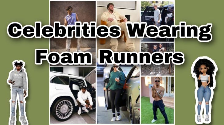 Celebrities Wearing Yeezy Foam Runners