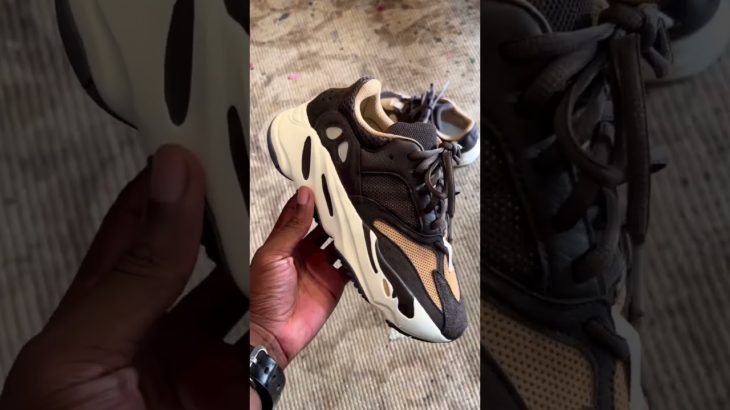 Custom Yeezy boost 700 “Analog” – 2 shades of brown. Private order